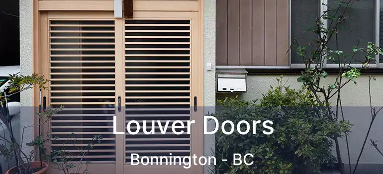  Louver Doors Bonnington - BC