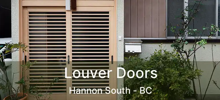  Louver Doors Hannon South - BC