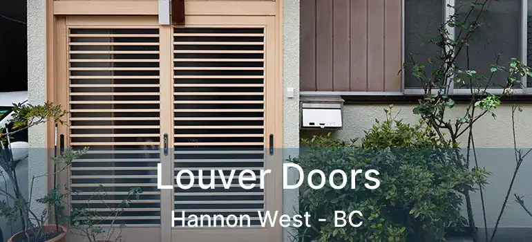  Louver Doors Hannon West - BC