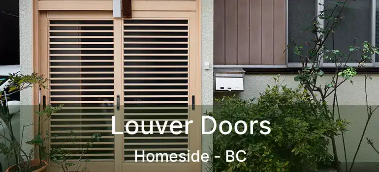  Louver Doors Homeside - BC