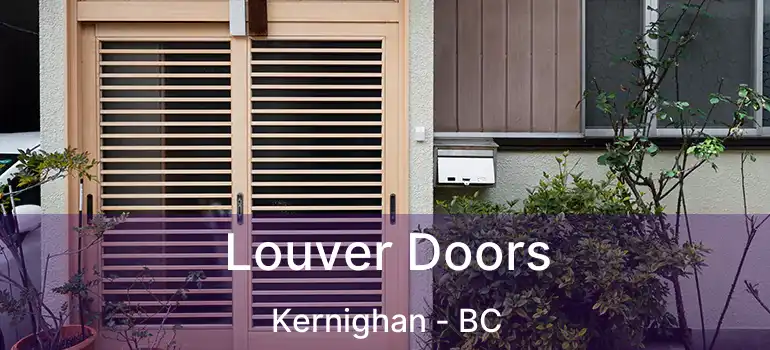  Louver Doors Kernighan - BC