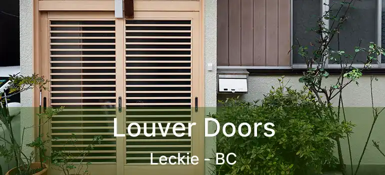  Louver Doors Leckie - BC