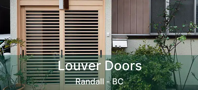 Louver Doors Randall - BC