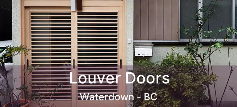  Louver Doors Waterdown - BC