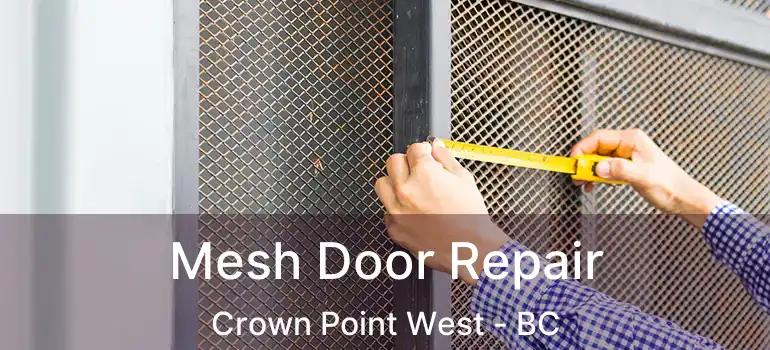  Mesh Door Repair Crown Point West - BC