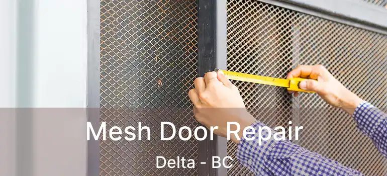  Mesh Door Repair Delta - BC