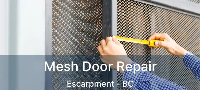  Mesh Door Repair Escarpment - BC