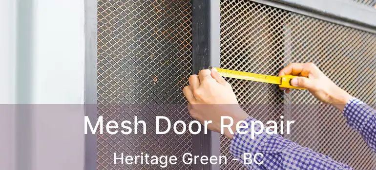  Mesh Door Repair Heritage Green - BC