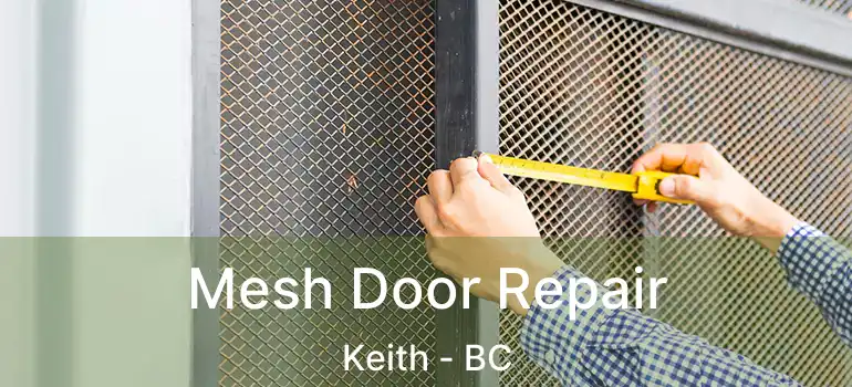  Mesh Door Repair Keith - BC
