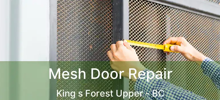  Mesh Door Repair King s Forest Upper - BC