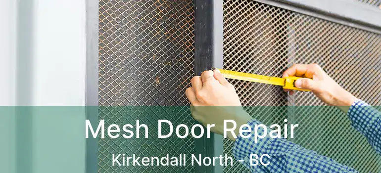  Mesh Door Repair Kirkendall North - BC
