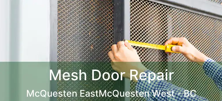  Mesh Door Repair McQuesten EastMcQuesten West - BC