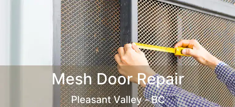  Mesh Door Repair Pleasant Valley - BC