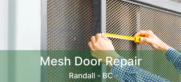  Mesh Door Repair Randall - BC