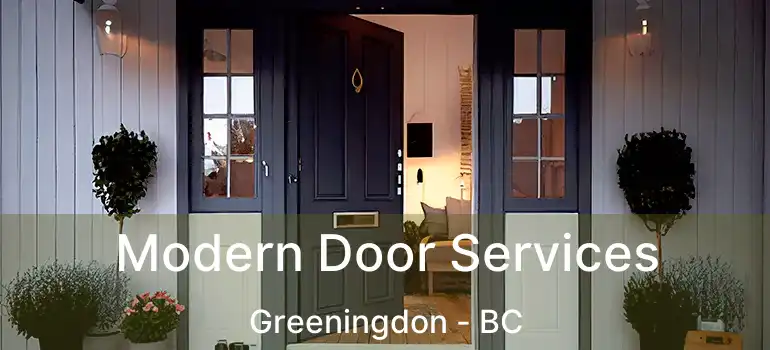 Modern Door Services Greeningdon - BC