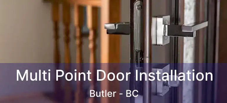  Multi Point Door Installation Butler - BC