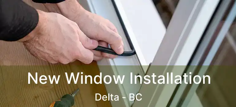  New Window Installation Delta - BC