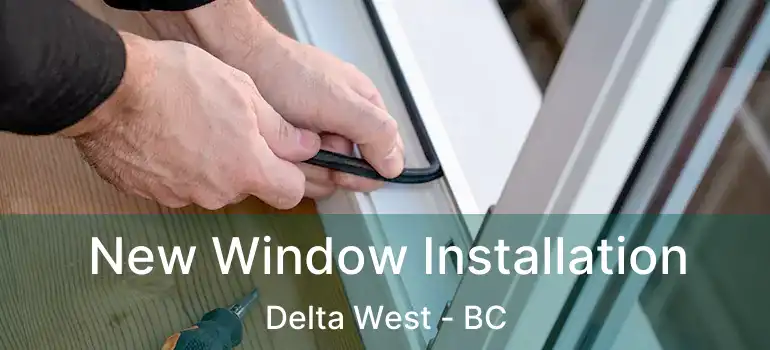  New Window Installation Delta West - BC