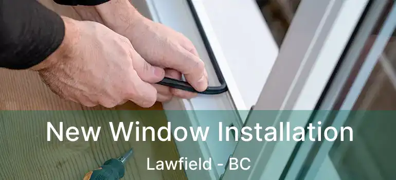  New Window Installation Lawfield - BC