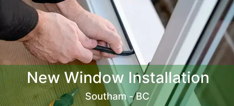  New Window Installation Southam - BC