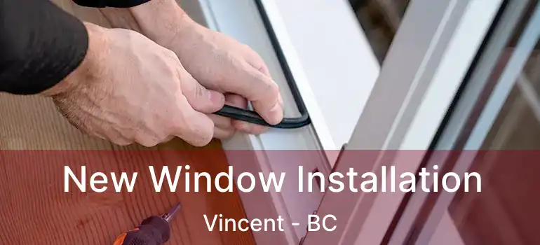  New Window Installation Vincent - BC