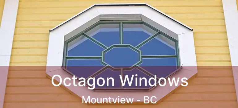  Octagon Windows Mountview - BC