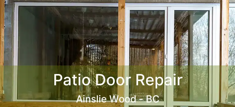  Patio Door Repair Ainslie Wood - BC