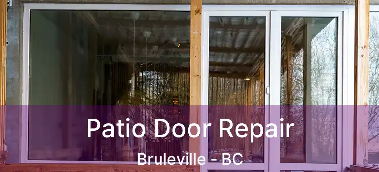  Patio Door Repair Bruleville - BC