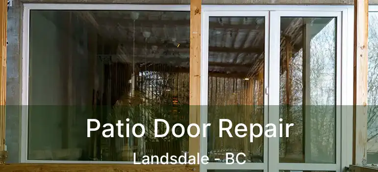  Patio Door Repair Landsdale - BC