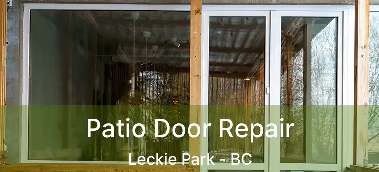  Patio Door Repair Leckie Park - BC