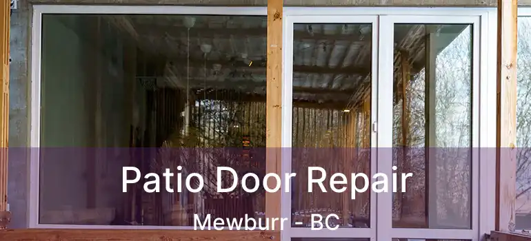  Patio Door Repair Mewburr - BC