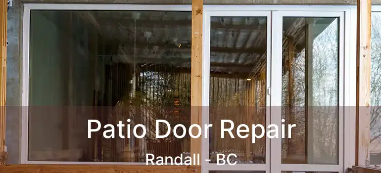  Patio Door Repair Randall - BC