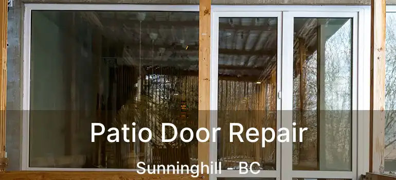  Patio Door Repair Sunninghill - BC