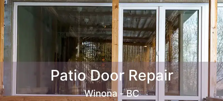  Patio Door Repair Winona - BC
