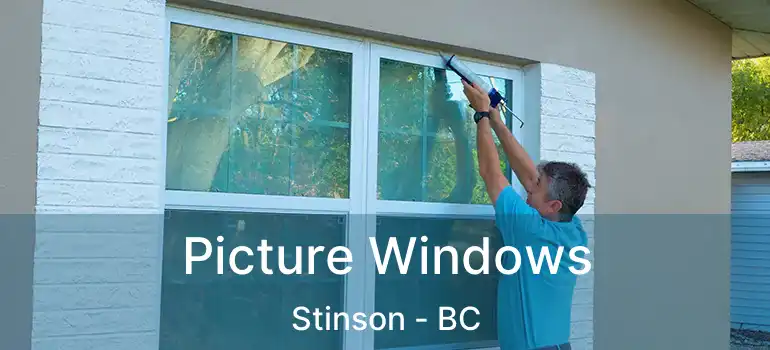  Picture Windows Stinson - BC