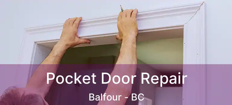  Pocket Door Repair Balfour - BC