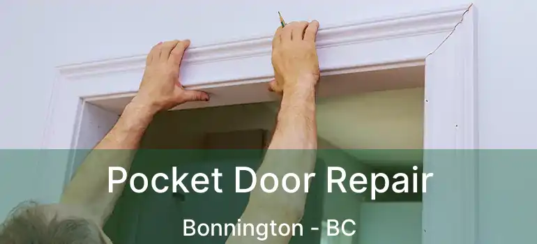  Pocket Door Repair Bonnington - BC