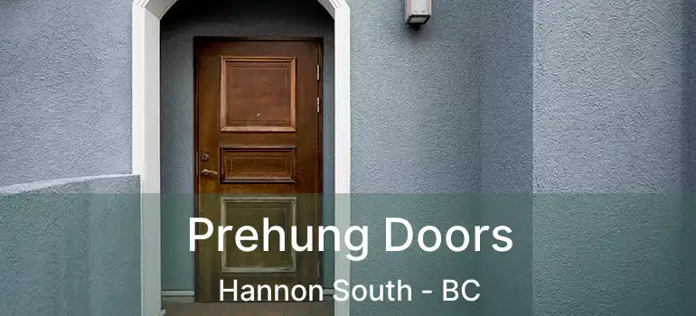  Prehung Doors Hannon South - BC