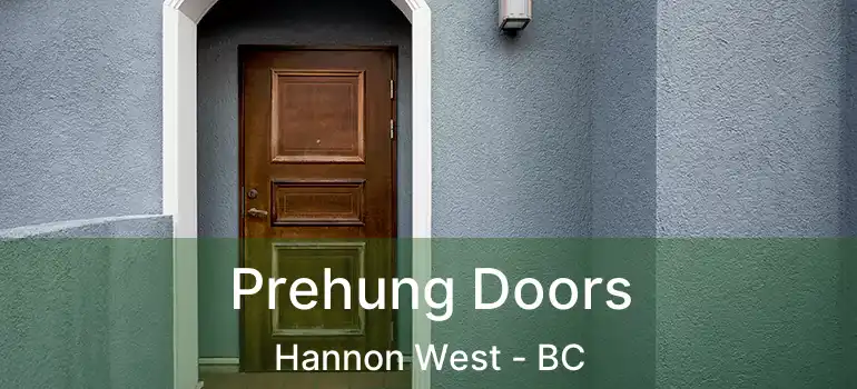  Prehung Doors Hannon West - BC