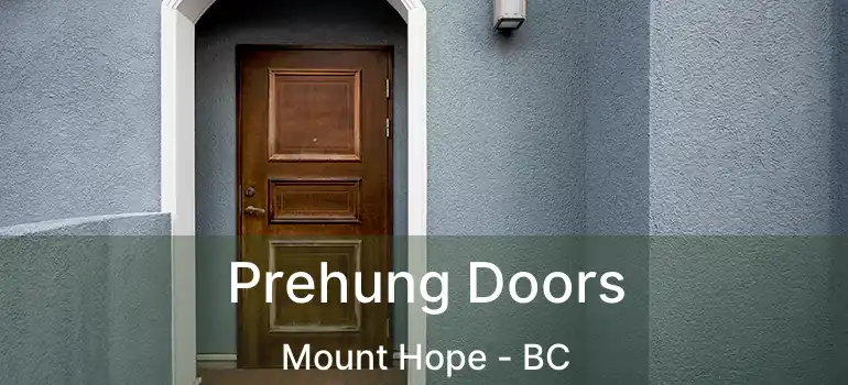  Prehung Doors Mount Hope - BC
