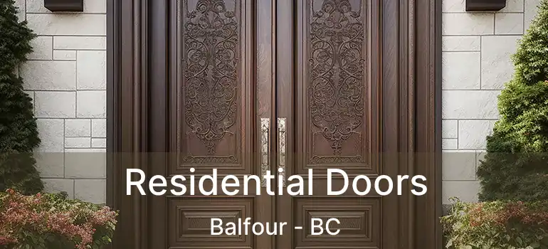  Residential Doors Balfour - BC