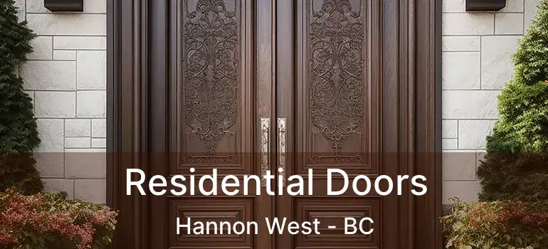  Residential Doors Hannon West - BC