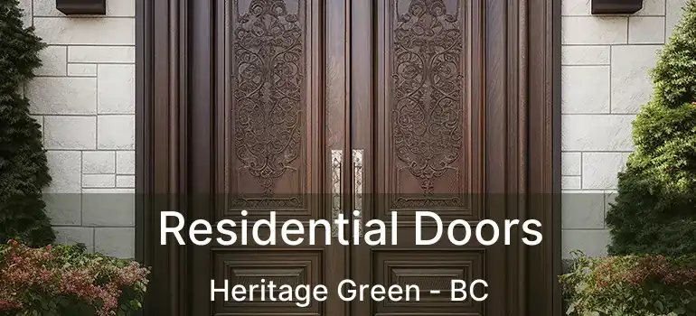  Residential Doors Heritage Green - BC