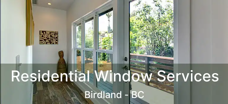  Residential Window Services Birdland - BC