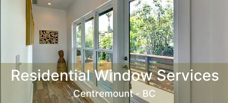  Residential Window Services Centremount - BC