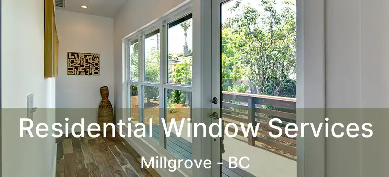  Residential Window Services Millgrove - BC