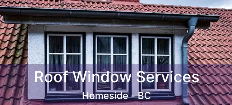  Roof Window Services Homeside - BC