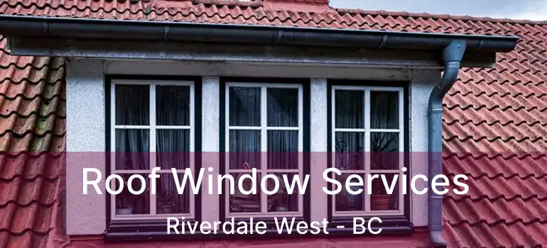  Roof Window Services Riverdale West - BC