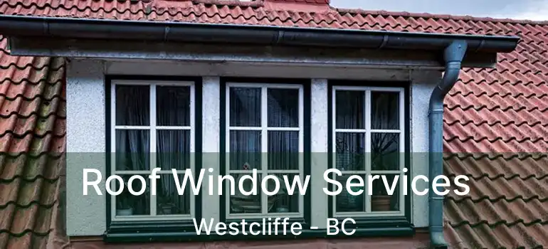  Roof Window Services Westcliffe - BC