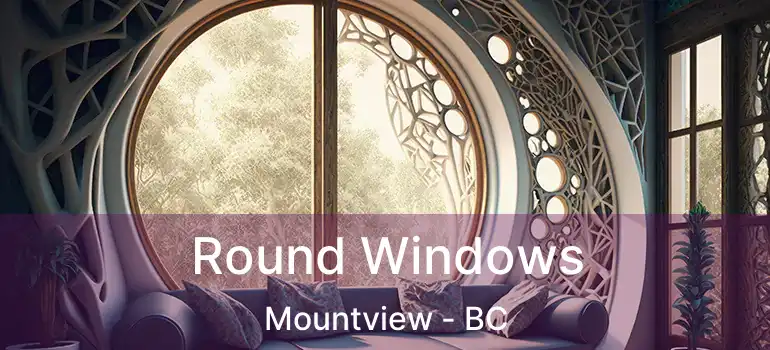  Round Windows Mountview - BC